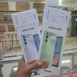 Samsung Galaxy A05s Ram 6+6/128gb Baru Garansi resmi 1 Tahun,Free Trev