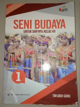 Buku (second) Seni Budaya kelas 7