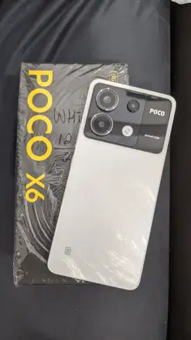 POCO X6 5G 12/256GB Fullset garansi aktif