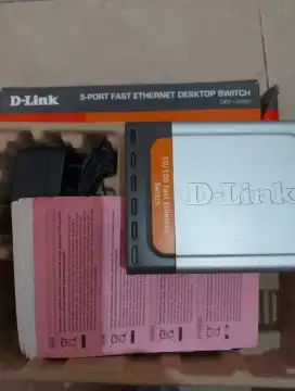 Switch hub D-link 5 port fast ethernet DES 1005D