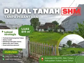 Dijual Cepat Tanah di Pusat Kota Tuban