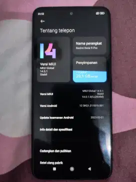 Redmi Note 9 Pro 6/64 Mulus Fullset