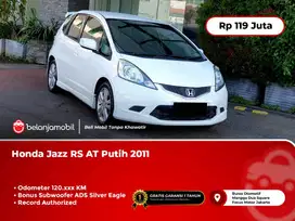 [ Bonus Subwoofer ] Honda Jazz RS AT Putih 2011/2012