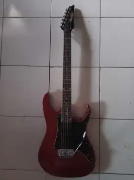 Gitar merk Ibanez gio grg150 red asli original mic