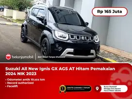 [ KM ANTIK 10RB ] Suzuki All New Ignis GX AGS AT Hitam 2023/2024