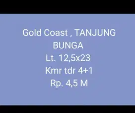 Di Jual Rumah Gold Coast, Tanjung Bunga