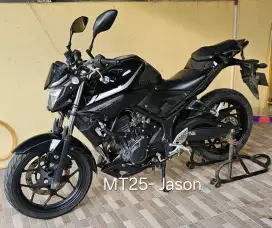 Yamaha MT 25 Black Original tahun 2019