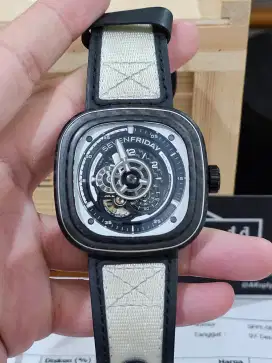 Sevenfriday Carbon Edition SF P3C/07 white