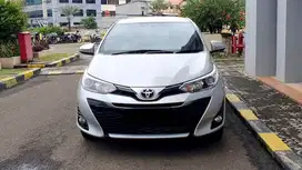 Toyota Yaris 1.5 G CVT AT Silver NIK 2020 Like New Low KM 23rb Record