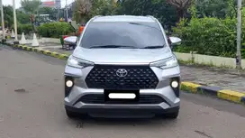 toyota avanza veloz q cvt non tss 2022 silver km29rban tangan pertama