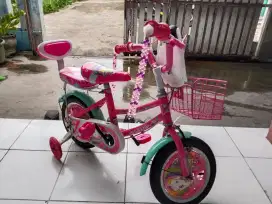 Sepeda anak warna pink