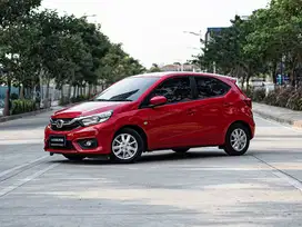 CASH TERMURAH BRIO E AT MATIC CVT 2022 HONDA BRIO METIC MERAH MOBCARS