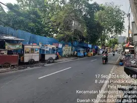 jual tanah kosong di  jl. bangka raya, pela mampang