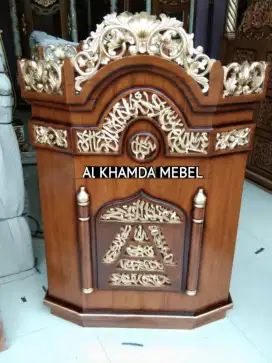 Mimbar masjid mushola free ongkir area jawa #08