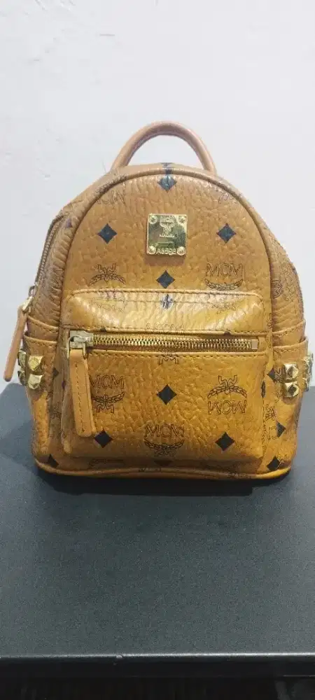 Tas kulit ransel/sling mcm