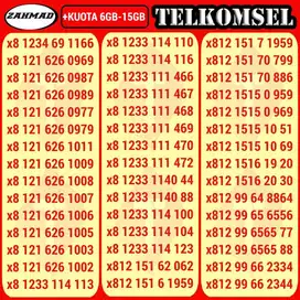 TSEL-A) NOCAN Telkomsel Bonus Kuota kartu perdana nomor cantik simpati