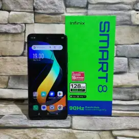 Infinix Smart 8 4/128 4G Fulset segel mulus 98%