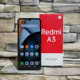 Xiaomi Redmi A3 4/128 4G Fulset segel mulus 98% Garansi