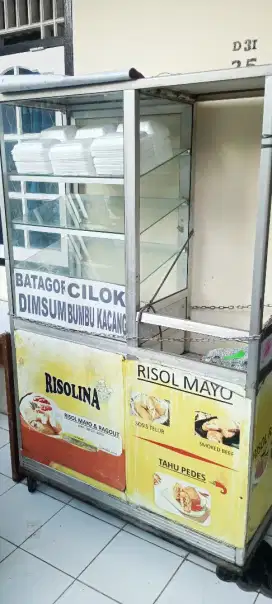 Jual Etalase Bekas Untuk Usaha Risoles Mayo