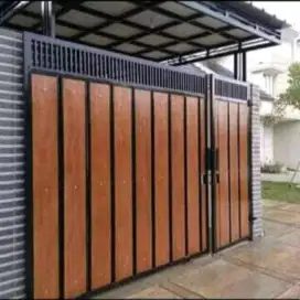Bengkel las menerima pesanan pagar minimalis murah
