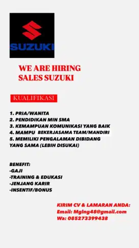 Loker Palembang