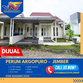 RUMAH DI PERUM ARGOPURO JEMBER