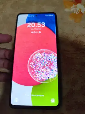 samsung A52 5G lengkap kotak pemakaian belum lama