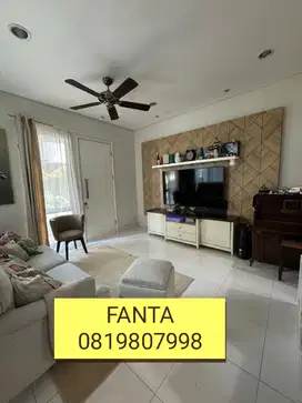 Rumah Cantik BSD furnished dgn Arsitek ternama