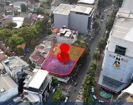 Dijual Tanah Komersial Hoek Strategis di Blok M,