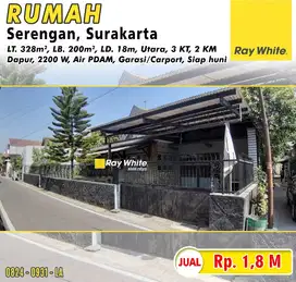 Dijual Rumah Tengah Kota, Serengan, Solo