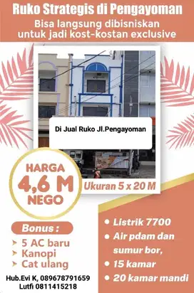 Di Jual Ruko 3 Lt, , D jalan Strategis Pengayoman Mks