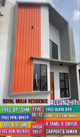 ROYAL MULIA RESIDENCE HUNIAN BERKELAS DI RAJEG TANGERANG