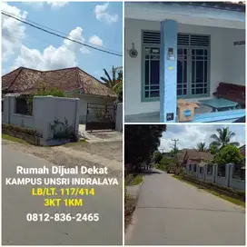 Rumah Dijual Dekat Kampus UNSRI Indralaya Ogan Ilir Palembang