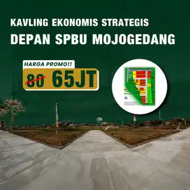 PROMO TANAH KAVLING STRATEGIS TERMURAH MOJOGEDANG