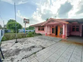 Dijual Rumah Bulatan Murah Di Tepi Jalan Dekat Jl. Harapan Raya