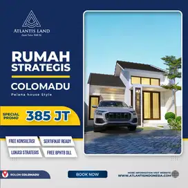 Rumah cluster Atlantis di colomadu dekat Kota solo dan bandara