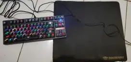 Keyboard DA Gaming K1 Meca 2.7 RGB & Mousepad Goodgame