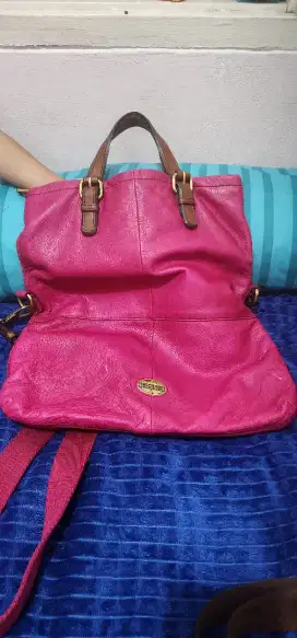 Tas kulit fossil original