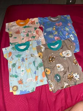 Preloved Baju bayi 0-6 bl