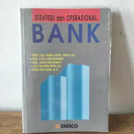 Buku STRATEGI dan OPERASIONAL BANK - bekas, kondisi mulus