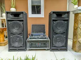 Speaker pasif 12x2+Twitter