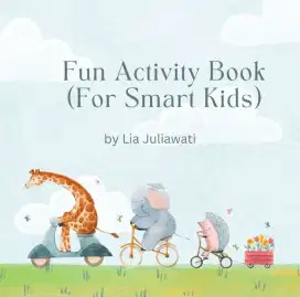 Produk digital printable activity books for kids