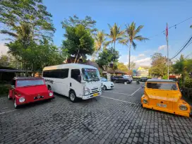 Sewa elf hiace dan coaster