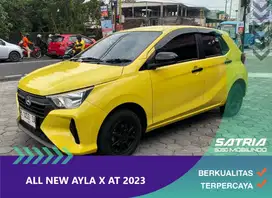 (Dp 5 Jt) Daihatsu All New Ayla X At 2023 // Mobil Siap Pakai