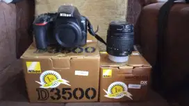 Nikon D3500 + Kit Gress Fullset Like New