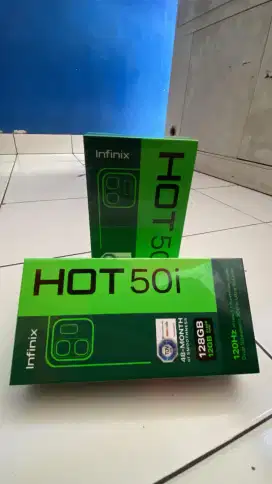 Redy Infinix HOT 50 6/128 NEW Garansi Resmi 1thn