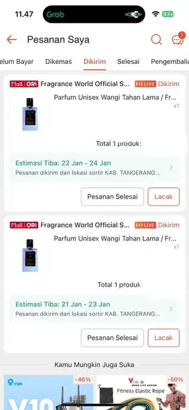 Parfum Fragrance World YYY Prive series