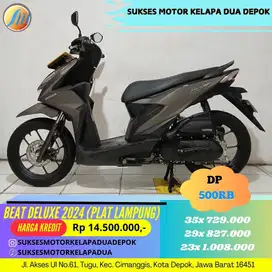 BEAT DELUXE 2024 (PLAT LAMPUNG) CASH/KREDIT/TUKAR TAMBAH