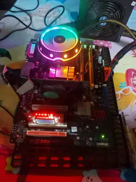 Mainboard asus p5kpl p31+core 2duo  e 8400+ram 4giga
