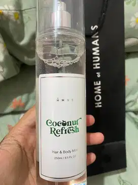 Dijual bodymist HMNS varian coconat refresh